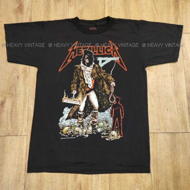 METALLICA THE UNFORGIVEN 1994 PUSHEAD ลายเสื้อวง ลายเสื้อทัวร์ ลายเมทาริก้า เสื้อวงร็อค เสื้อวินเทจ heavy vintage shirt