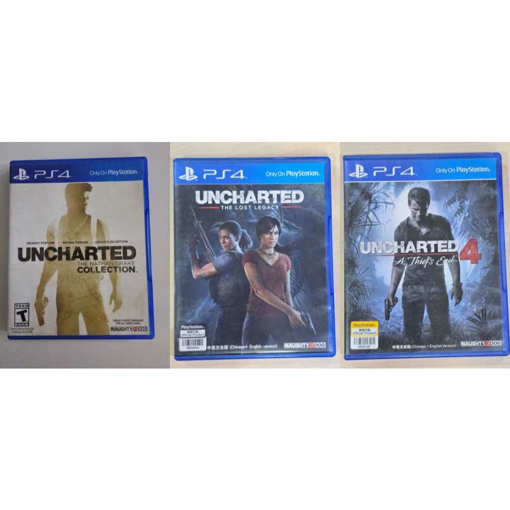 รวมเกม Ps4 uncharted พร้อมส่ง