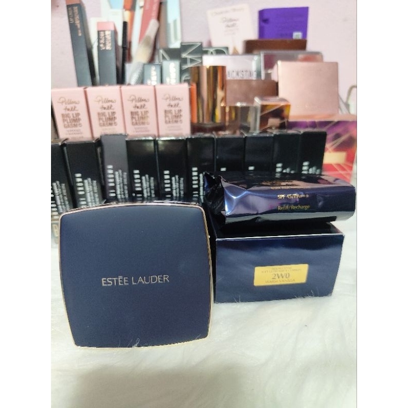 คุชชั่นESTEE LAUDER DOUBLE WEAR SOFT GLOW MATTE MAKEUP SPF 45/ PA+++ เฉพาะตลับ+คุชชั่น ไม่มีรีฟิล