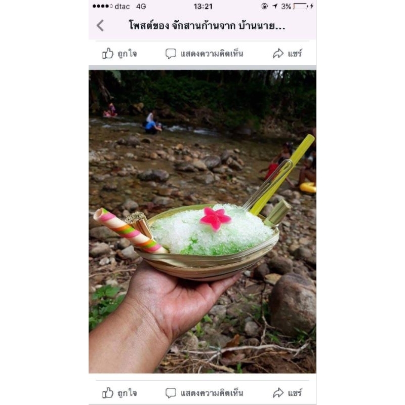 เรือ ใบจาก ไซส์ s ราคาปลีก 10 ใบ รูปที่ 2