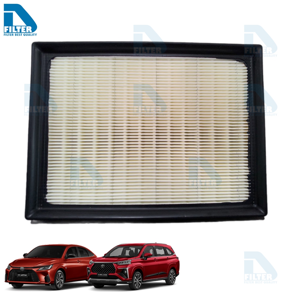 กรองอากาศ Toyota โตโยต้า All New Yaris Ativ 2023-2024 (เครื่อง 1.2),Veloz 2022-2024 (เครื่อง 1.5) By D Filter (DA705)