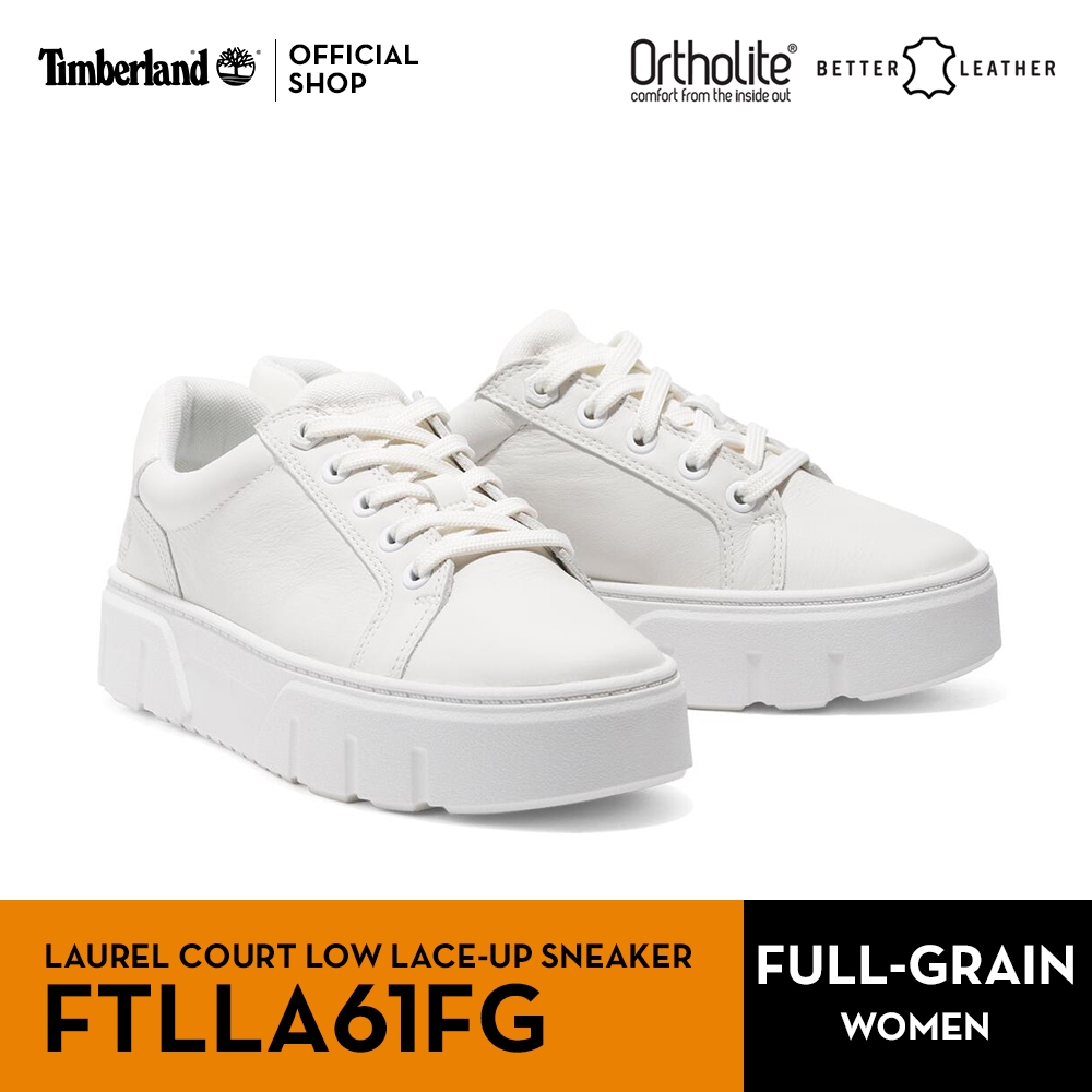 Timberland Women's LAUREL COURT Low Lace-Up Sneaker รองเท้าหญิง (FTLLA61FG)