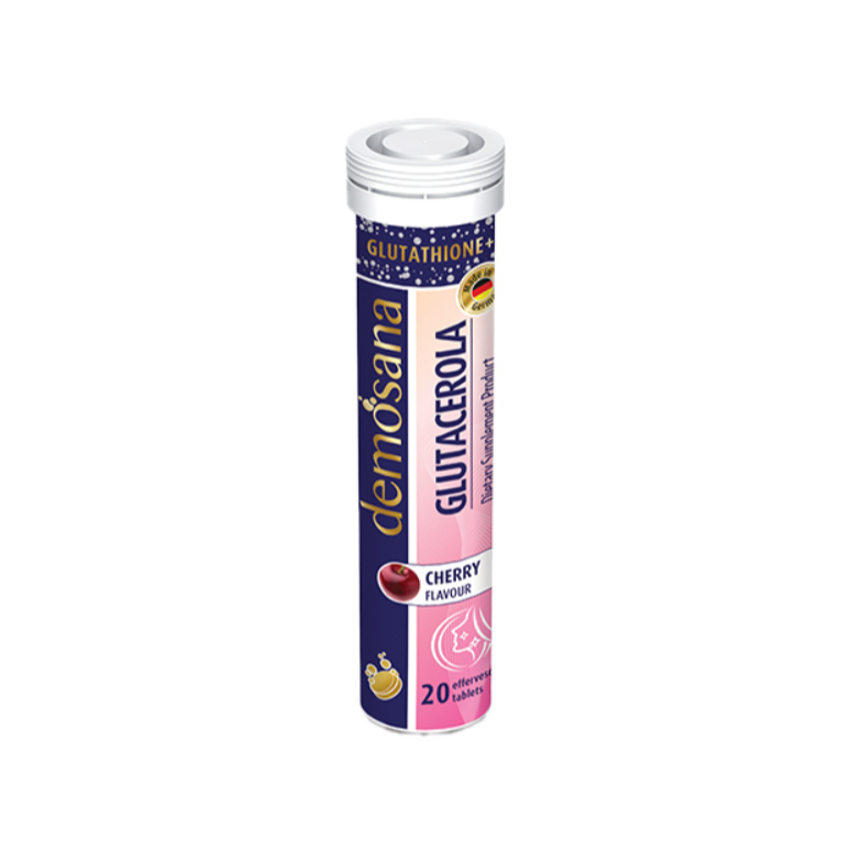 Demosana Glutacerola Cherry Flavour 20 Tablets