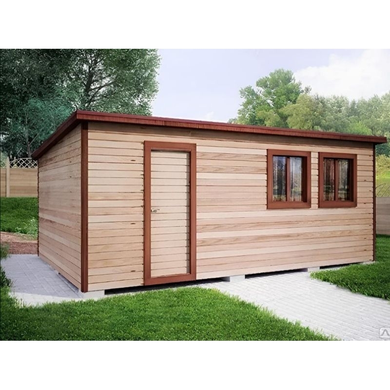 บ้านสำเร็จรูป DIY บ้านน็อคดาวน์ แบบถอดประกอบพร้อมห้องน้ำ ขนาด 3.5x4.5 เมตร