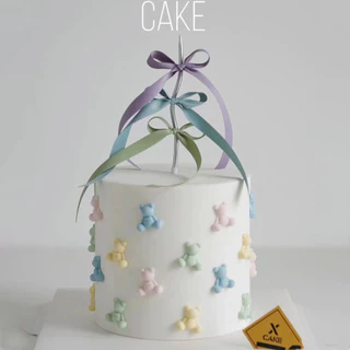 Baker Tree ริบบิ้นผ้าซาติน หน้ากว้าง 1cm. ยาว 100 หลา