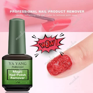ระเบิดสีเจล น้ำยาล้างสีเจล น้ำยาลอกสีเจล น้ำยาล้างเล็บเจล YAYANG น้ำยาถอดสีเจล 15ml ล้างง่าย