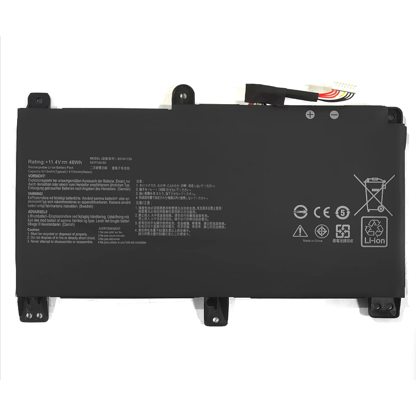Battery N/B Asus ASUS FX504/FX505/FX506LH (B31N1726) Type A