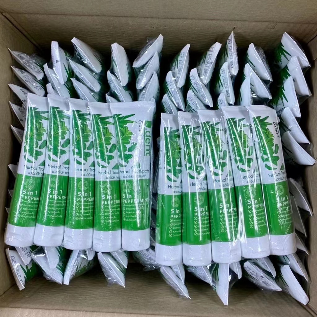 (10 หลอด) D.Dent ยาสีฟัน ดีเดนท์ [100 กรัม] ยาสีฟันดีเด้นท์​ ยาสีฟันสมุนไพร ราคานี้ไม่ที่ไหนแล้วค่ะ