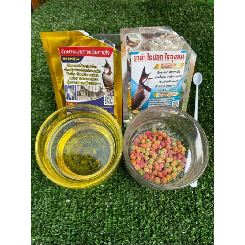 ชุดดูแลสุขภาพนกกรงหัวจุกโอเปิ้ล