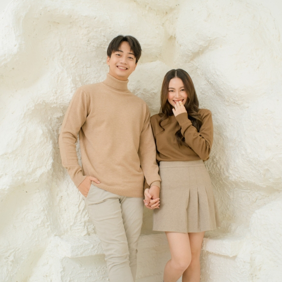 [Coatto.bkk] เสื้อคอเต่าไหมพรม unisex (Sw22)