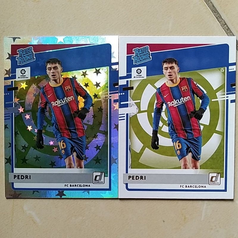 การ์ดฟุตบอล PANINI RC PEDRI 2ใบคู่