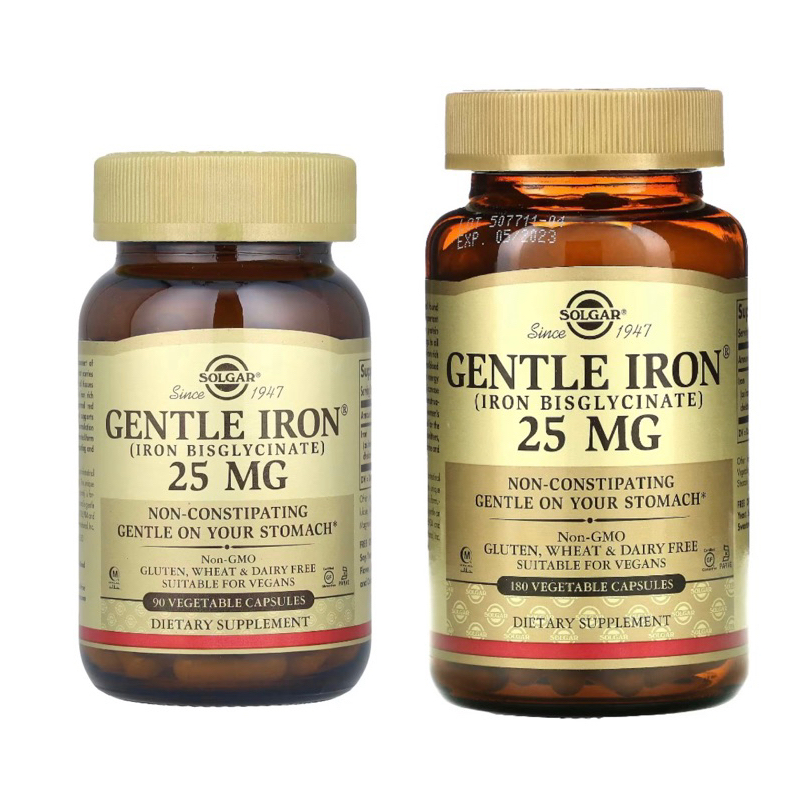 ล็อตใหม่ exp 2027 Solgar Gentle Iron 25mg