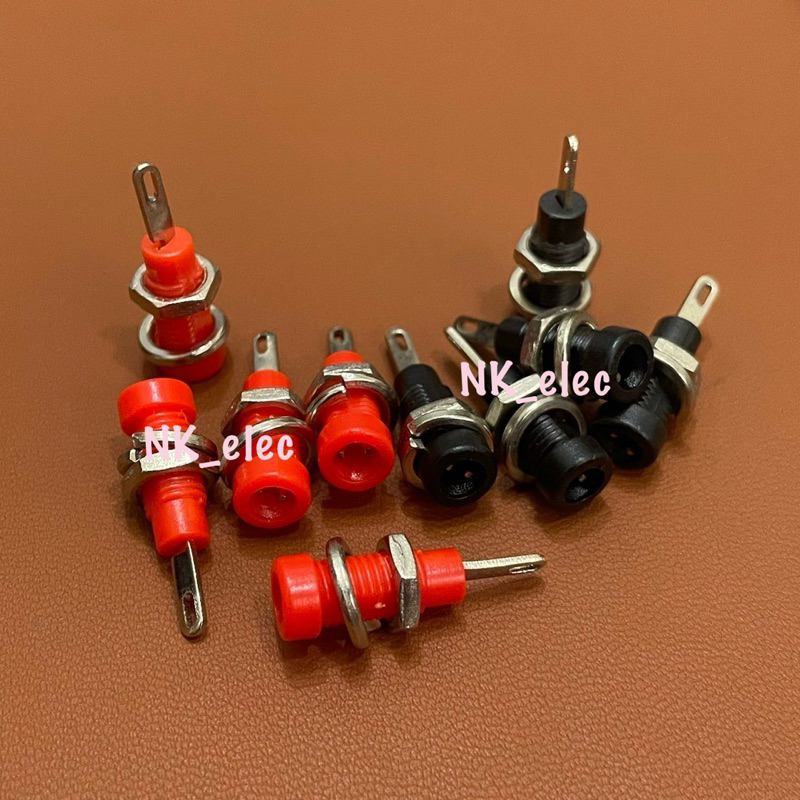 ปลั๊กกล้วย บานาน่าแจ็ค Banana Jack 2 MM (ตัวผู้) ไบดิ้งโพส 2MM (ตัวเมีย) พร้อมส่งในไทย