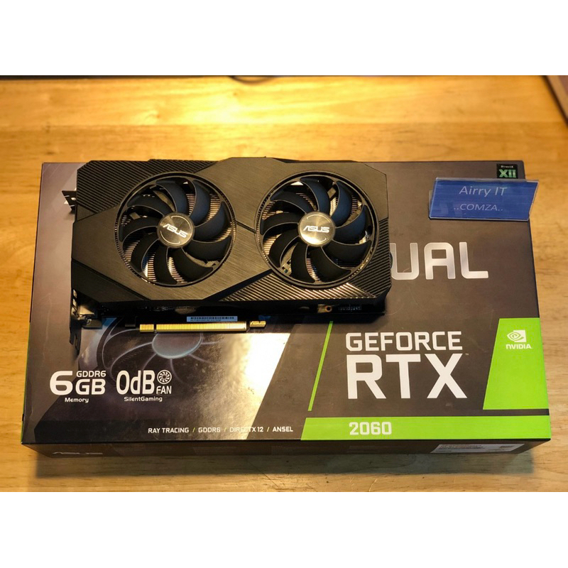 VGA  RTX2060 6gb oc GDDR6 การ์ดจอมือสอง มีหลายแบบ