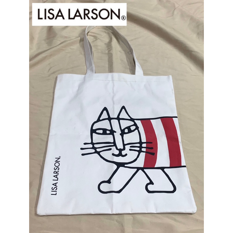 LISA LARSON กระเป๋าผ้า น้องแมว Milky 🐱