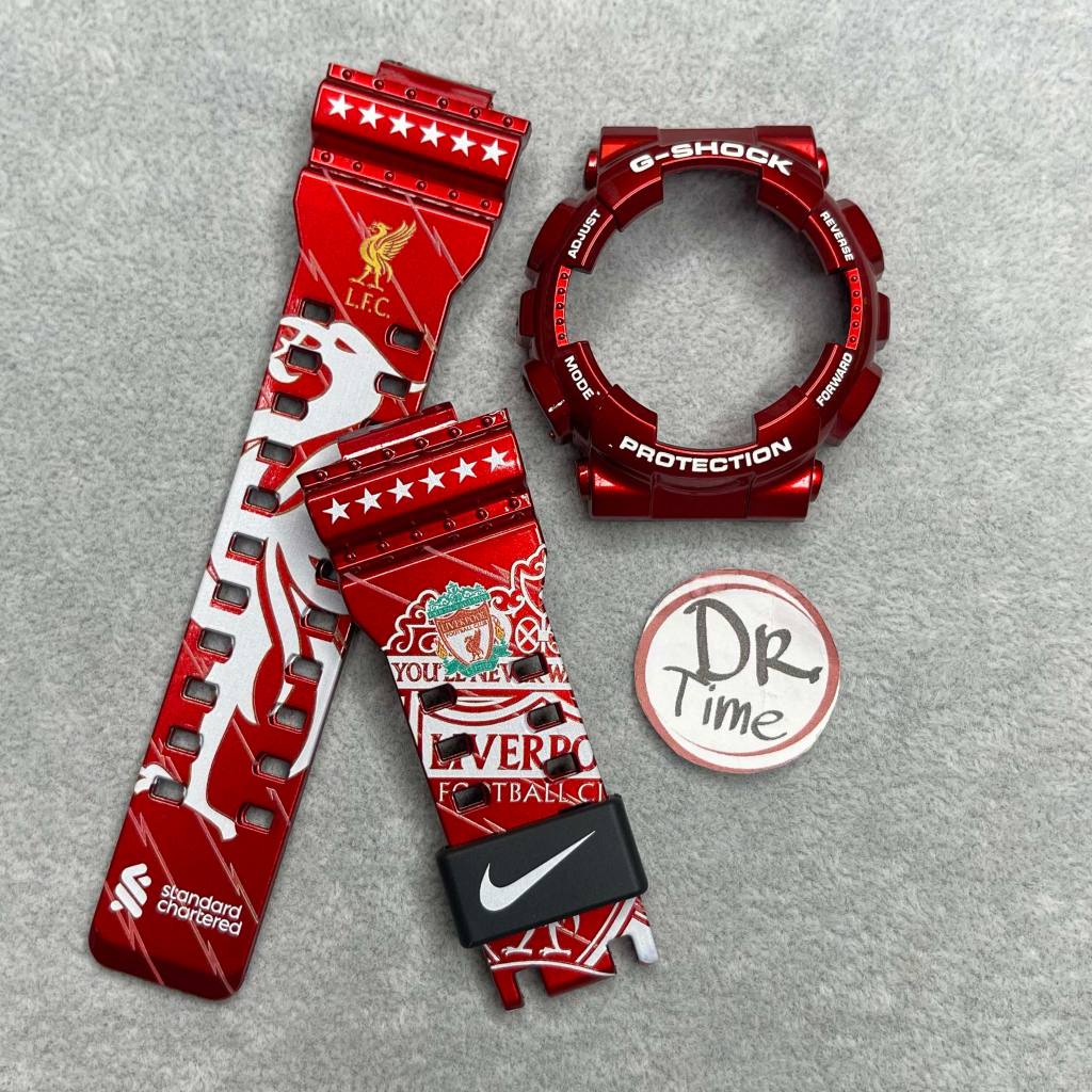 กรอบสายG-SHOCK ของแท้สกรีนลาย Liverpool