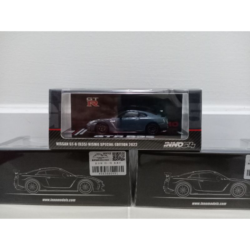 Modelรถ Inno64 Skyline R35 GT-R NISMO Special edition