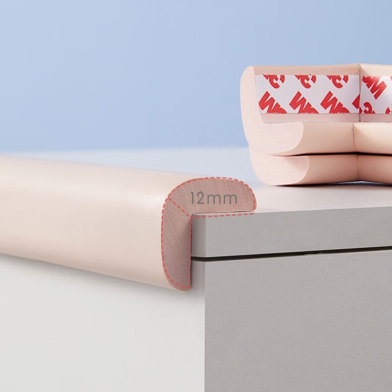 ฟองน้ำกันชน กันกระแทกมุม โตะยางกันกระแทก โฟมกันกระแทก โฟมกันกระแทกมุม โฟมกันกร+ มุมโต๊ะ พร้อมเทปกาวสองหน้า ยาว 2เมตร