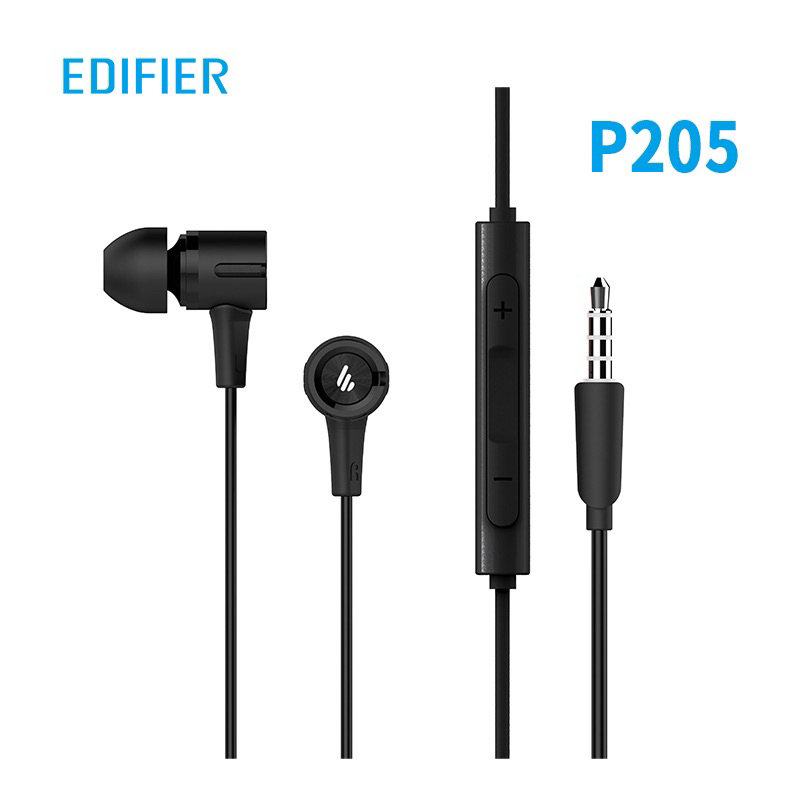 Edifier P205 Heavy Bass - in ear หูฟังอินเอียร์