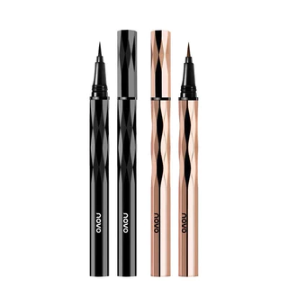 777 (ของแท้/พร้อมส่ง) อายไลน์เนอร์ NOVO zoom in eyes easy to draw eyeliner หัวแปรงเรียวเล็กสุดๆ