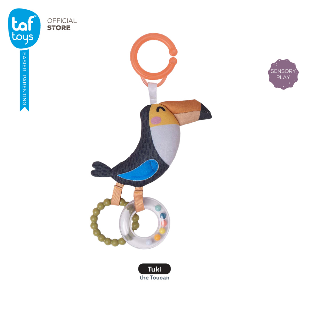 Taf Toys โมบายติด รถเข็นเด็ก คาร์ซีท Savannah Friends โมบายเด็ก ของเล่นเสริมพัฒนาการ 0 เดือน ขึ้นไป รูปที่ 11