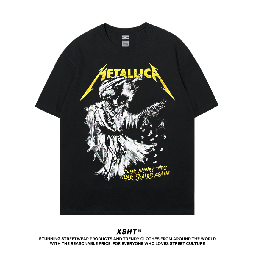 🔥พร้อมส่ง🔥 เสื้อ Metallica Doris Tee - Black (สีดำ) by XSHT