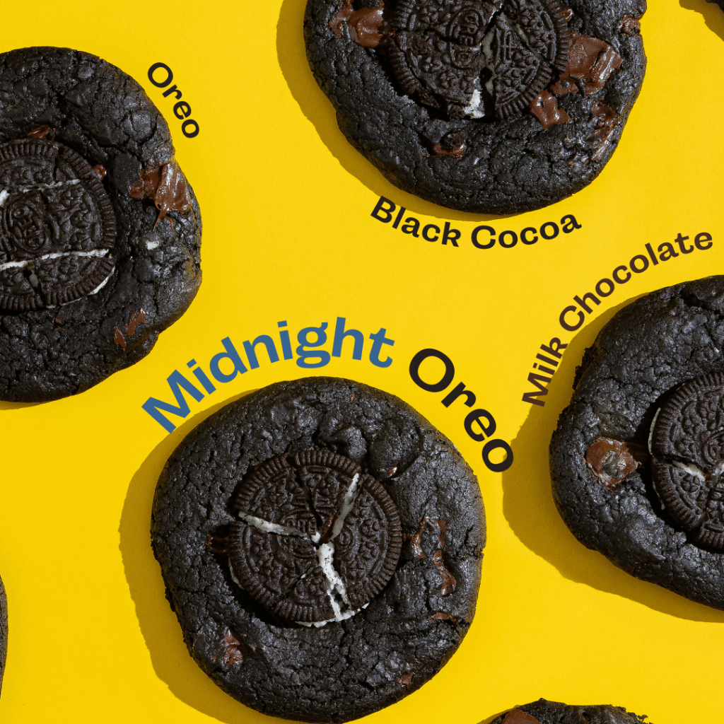 Mick's Soft Cookies - Midnight Oreo คุกกี้นิ่ม ซอฟคุกกี้ แมคคาเดเมีย Soft Cookie Macadamia Wital