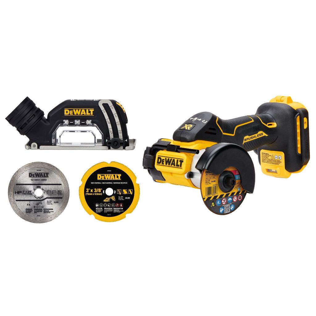 Dewalt DCS438B เครื่องตัด 3" ไร้แปรงถ่าน 20V Max เฉพาะตัวเครื่อง