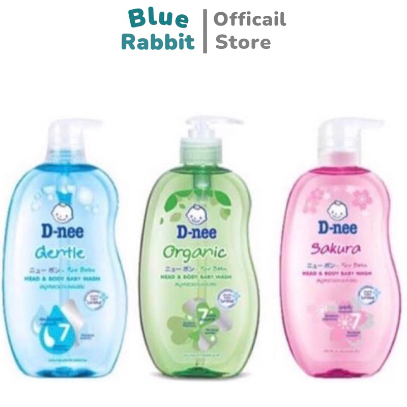 [380ml.] D-nee ดีนี่ เฮดแอนด์บอดี้ เบบี้วอช ครีมอาบน้ำดีนี่ 380 มล. Dnee ครีมอาบน้ำเด็ก ครีมอาบน้ำดี