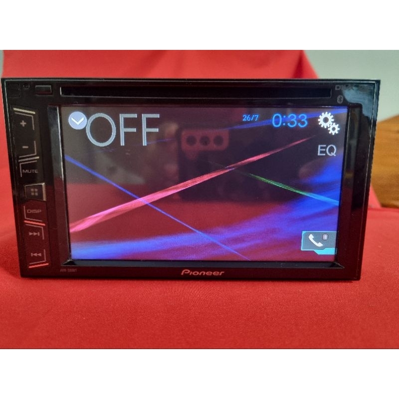 วิทยุติดรถยนต์ จอ2din มือสองใช้งานปกติ pioneer avh285bt