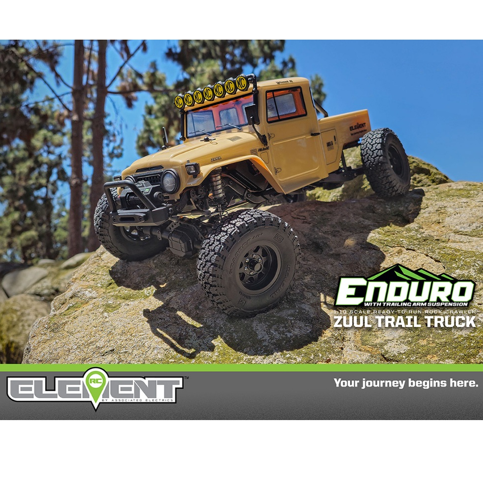 Element RC Electric Enduro Zuul 1/10 4X4 Trail Truck 40124 RTR