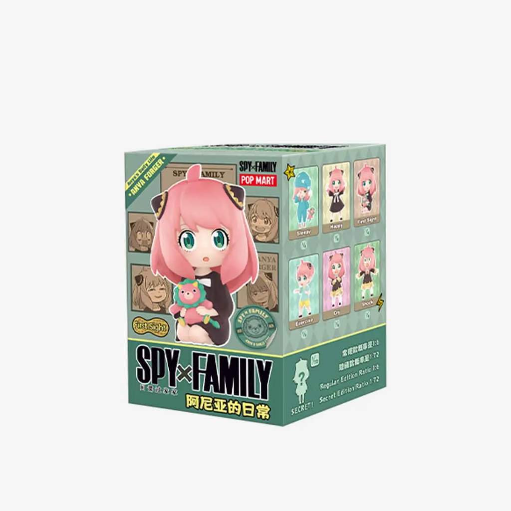 (สุ่ม) ของแท้ พร้อมส่ง กล่องสุ่ม POPMART SPY X FAMILY ANYA*s Daily figure ลุ้นซีเครท