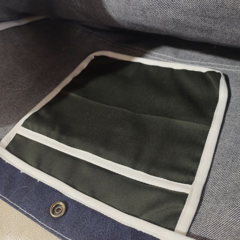 กระเป๋าสะพายไหล่ยีนส์ - denim tote bag แข็งแรงทนทาน