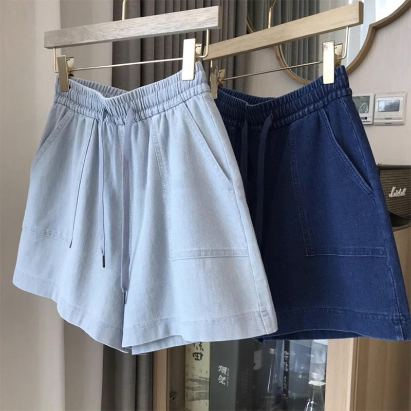 BUBPA🔥(พร้อมส่ง)🔥Shorts กางเกงผ้ายีนส์ขาสั้น No.503