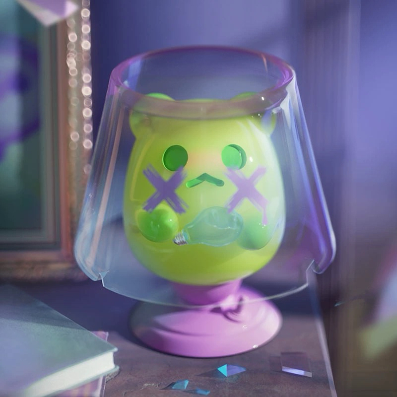 พร้อมส่ง 💚💡 ShinWoo Ghost Bear House Series  *Swallowed Light