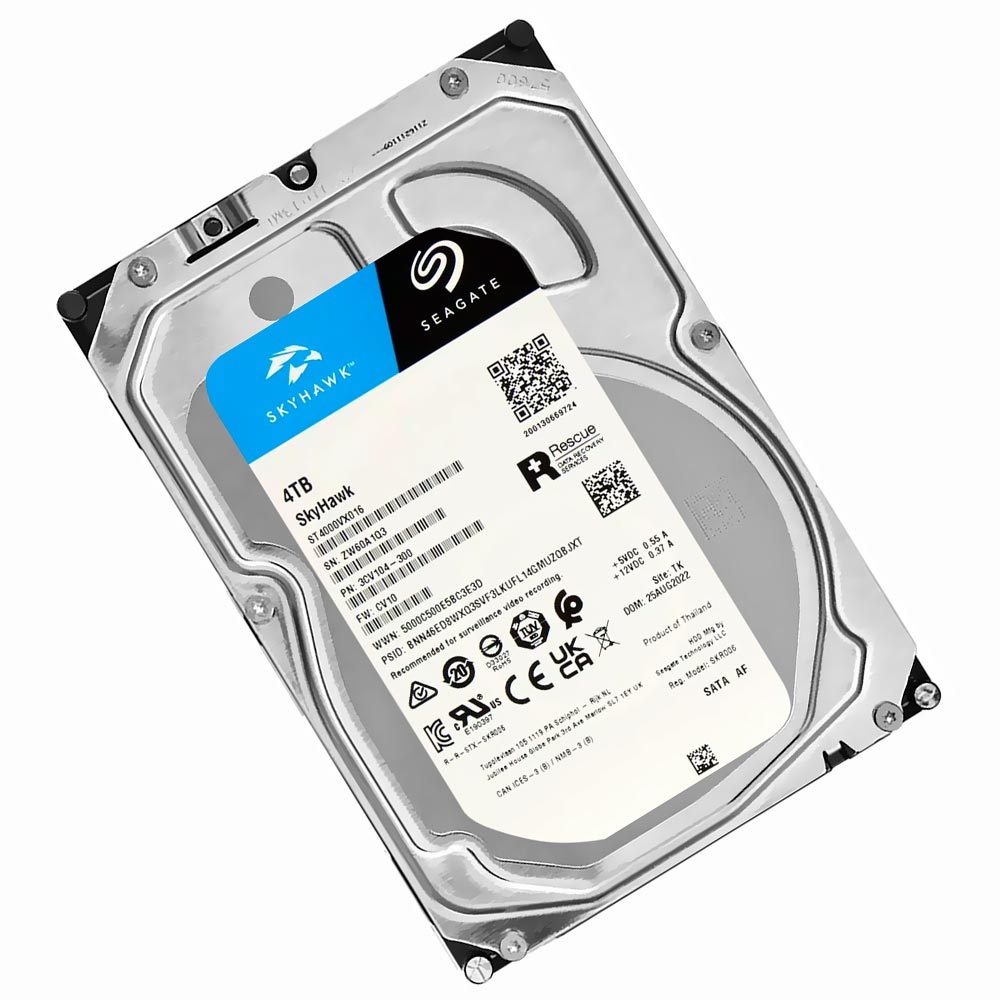 ฮาร์ดดิส SEAGATE SKYHAWK 1, 2, 4 TB รุ่น ST4000VX016 (สำหรับ CCTV)