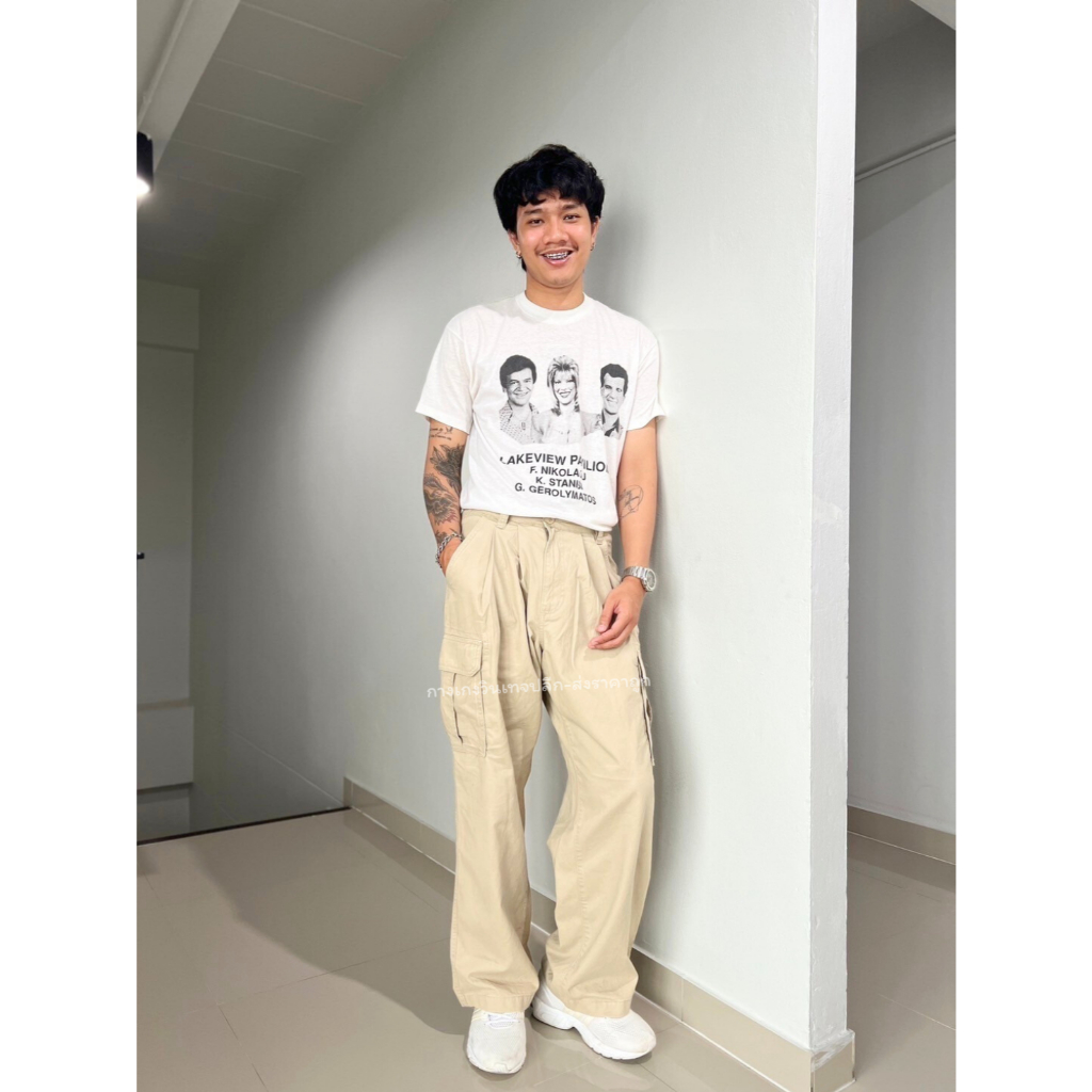 กางเกงวินเทจ ทรงช่าง คาโก้ ราคาที่ถูกที่สุด มีปลายทางนะคะ
