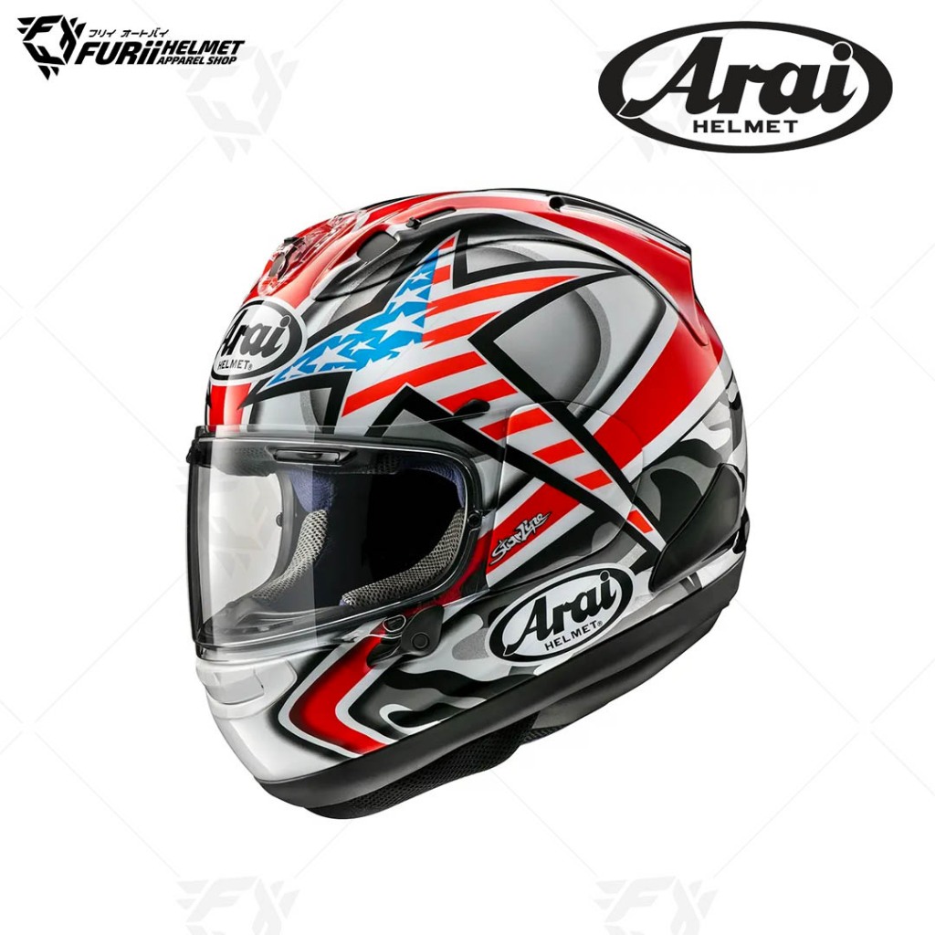 หมวกกันน็อค ARAI RX-7V EVO HAYDEN LAGUNA หมวกกันน็อคแท้ศูนย์ไทย