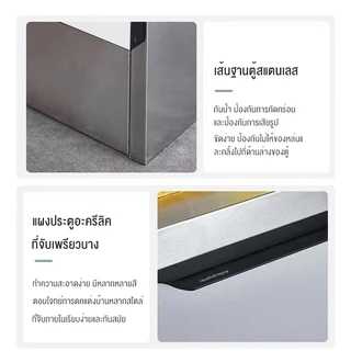 Mondial เคาเตอร์ครัว 304 สแตนเลส ตู้อ่างล้างจาน ตู้ซิ้งล้างจาน kitchen cabinet 80CM/100CM ตู้เก็บของสแตนเล