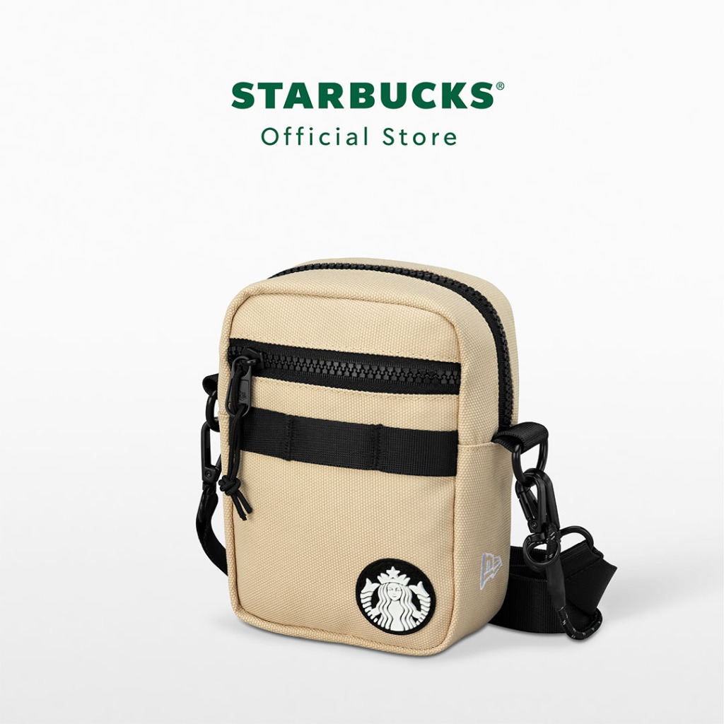 Starbucks New Era Beige Cross Bag กระเป๋าสตาร์บัคส์ A11152509