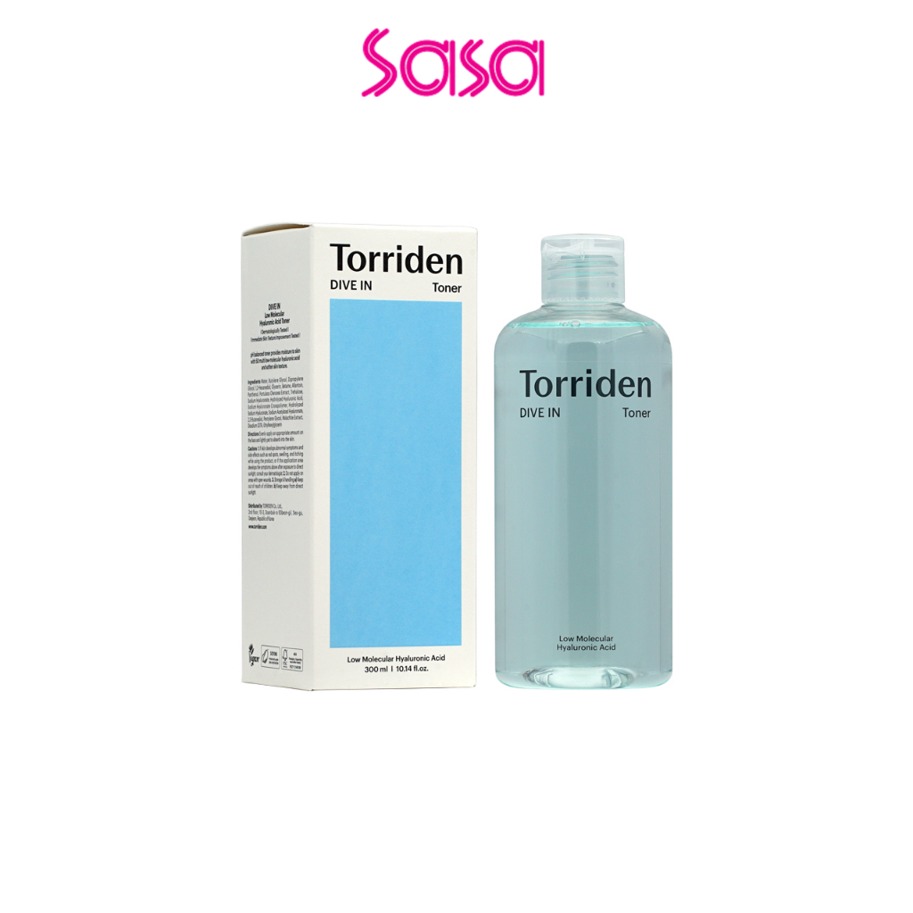 Torriden Dive In Low Molecular Hyaluronic Acid Toner (300ml)