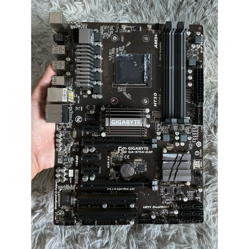 🔰Gigabyte GA-970A-D3P AM3+งานช่าง/เสีย🔰