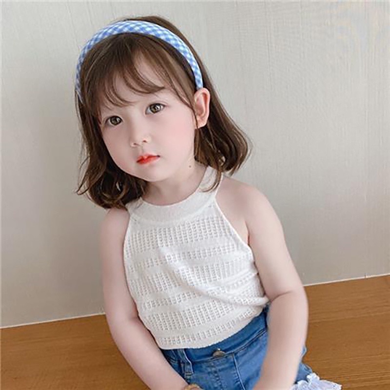MC050 พร้อมส่ง เสื้อแฟชั่นเด็ก คอกลม สายสลิงเด็กผู้หญิง แบบใหม่ สวยน่ารักกก รูปที่ 6