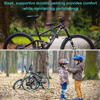 เบาะเสือภูเขาที่มีน้ำหนักเบา สำหรับ MTB ระบายอากาศได้ดี เบาะจักรยานอุปกรณ์เสริมที่มีความยืดหยุ่นสูง เบาะรองนั่งอานจักรยา