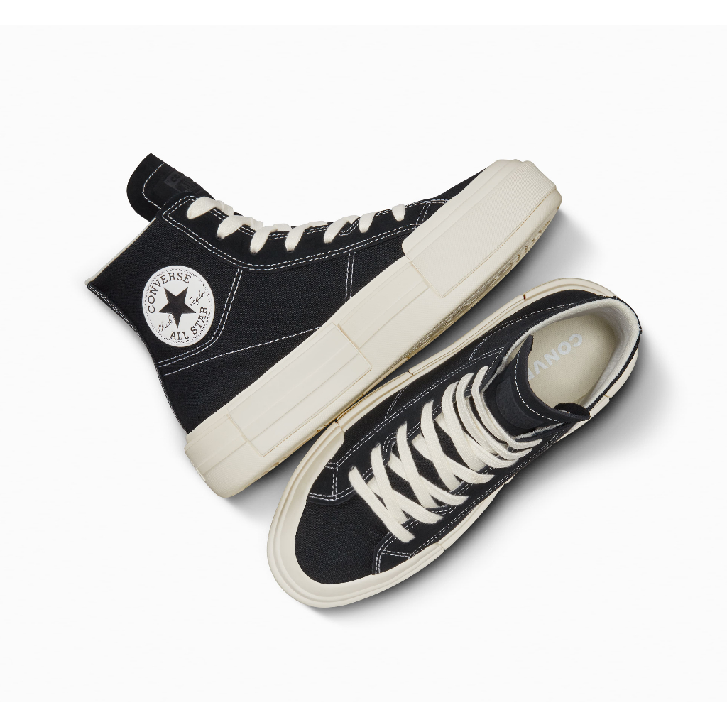 CONVERSE รองเท้าผ้าใบ ยูนิเซ็กส์ CONVERSE CRUISE HI BLACK - A04689CU_F3BKXX