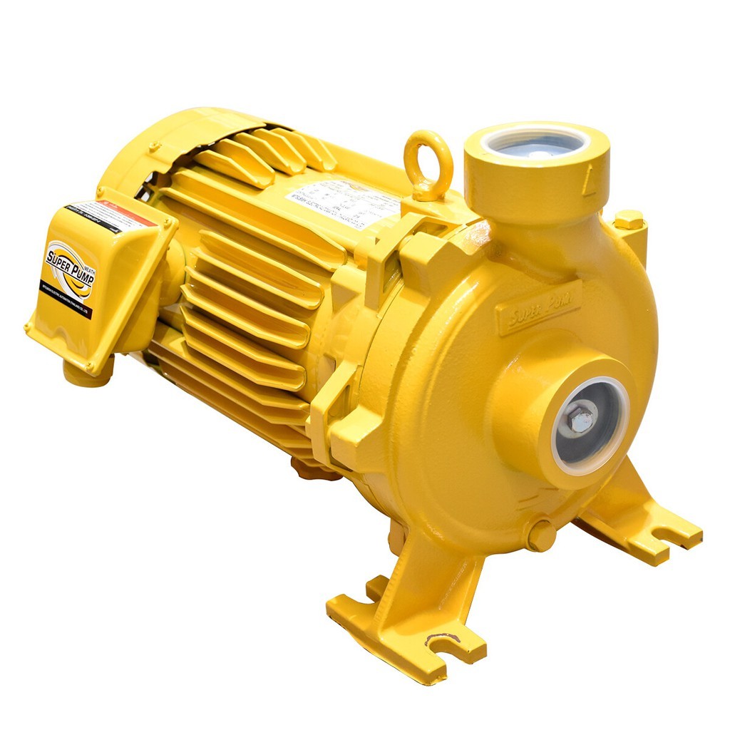 ปั้ม MITSUBISHI รุ่นWCM1505T ปั๊มน้ำหอยโข่ง 2นิ้ว 2แรง 380V เกลียว ปั๊มน้ำไฟฟ้า Super Pump WCM1505T 