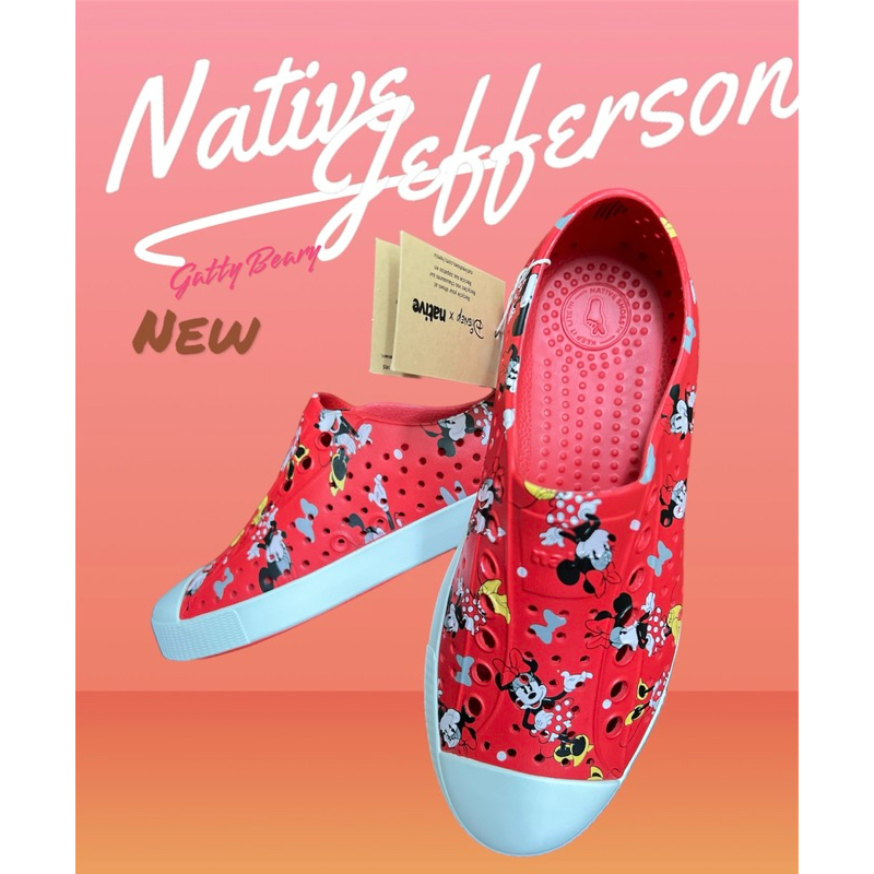 พร้อมส่ง !! รองเท้า Native Jefferson Print // Unisex  แท้ ของใหม่ 💯