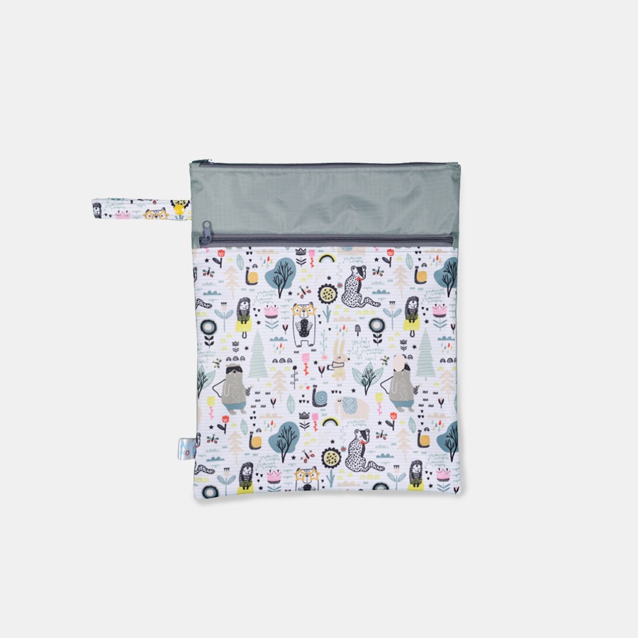 Alan Hops  รุ่น Wet/Dry Bag ลาย Raccoon (Rzip)