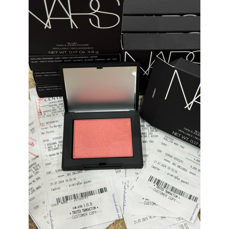 #NARS Blush Orgasm X 4.8g.(1,500฿) EXP:2/2027  🧧🧧1,200฿ DNe’ UDtown