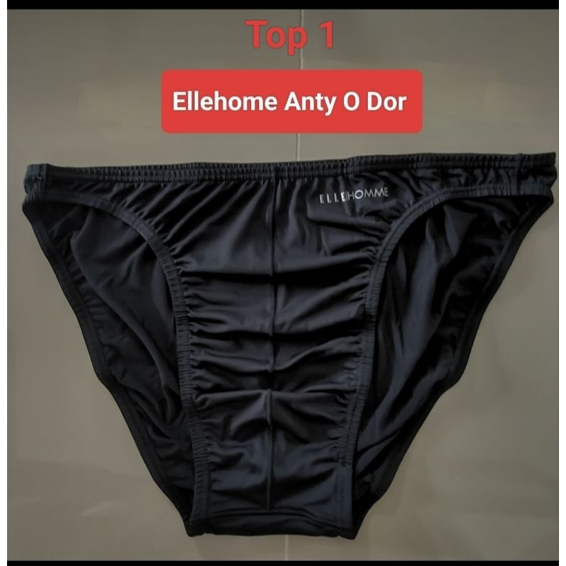 กางเกงใน Ellehome ทรงBikini AntyODor Polyester Spandex ผ้าจากต่างประเทศ
